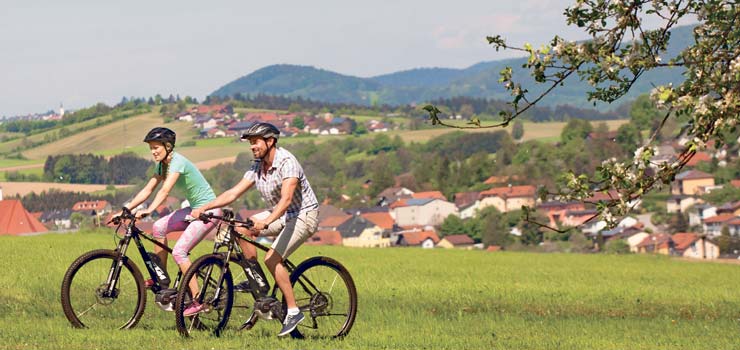 E-Bike Verleih in Röhrnach, Bayerischer Wald